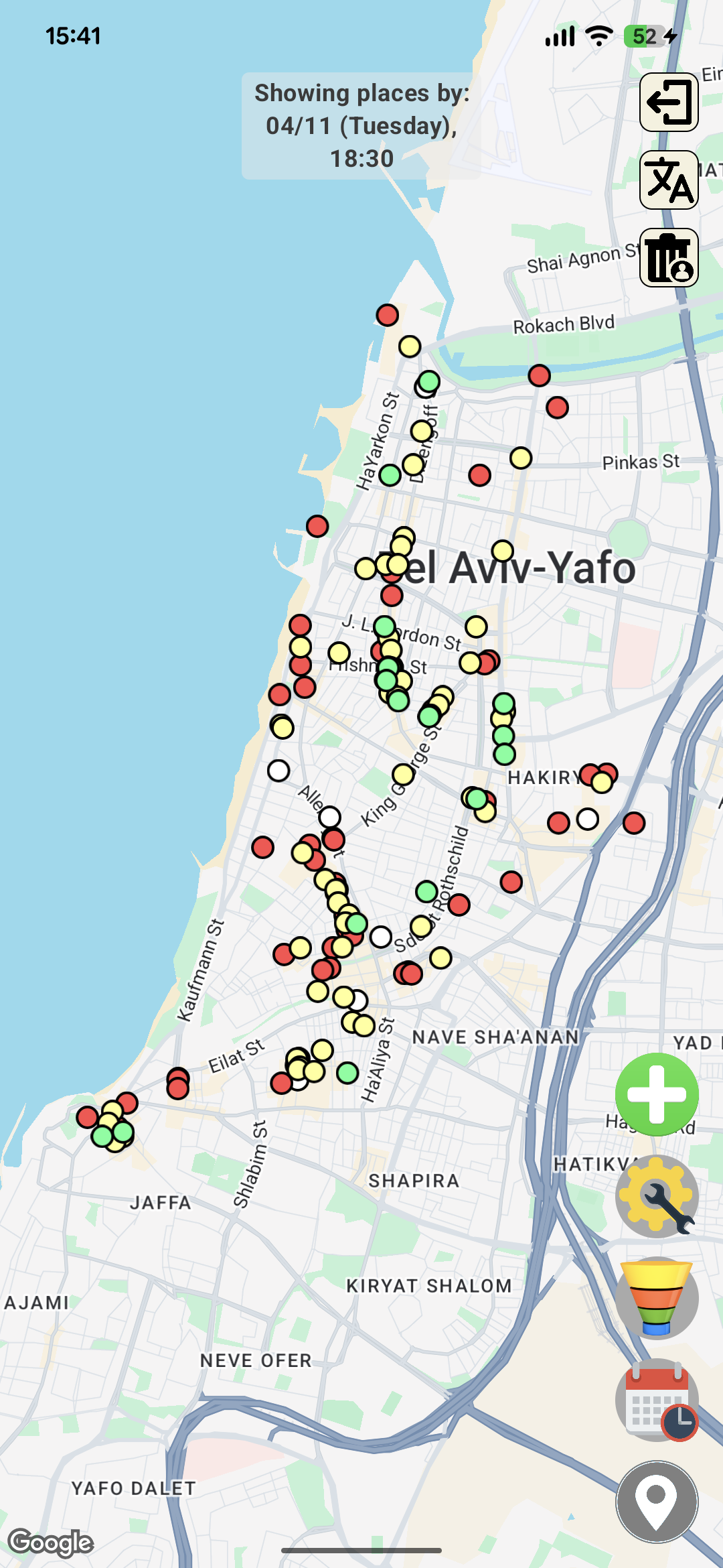Zolo - Map view - Zoom in