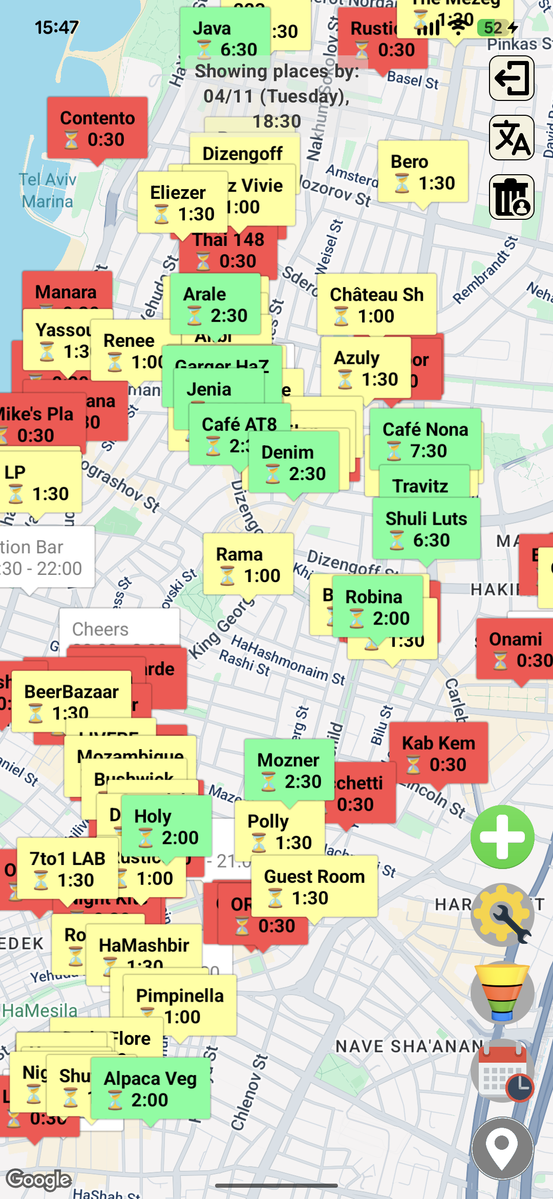 Zolo - Map view - Zoom out